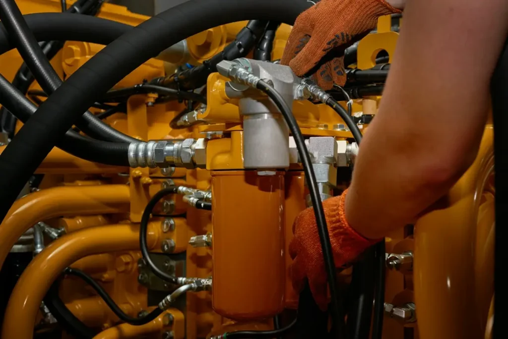 montaż hydrauliki siłowej